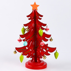 Новогодний сувенир «Красная ёлочка» 12 × 12 × 22 см - фото 5184257