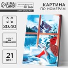 Картина по номерам на холсте с подрамником «Зимние мечты», 40 х 30 см 9670017 - фото 11568593