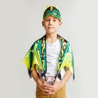 Карнавальный набор «Дракон», цвет зелёный - фото 24552742