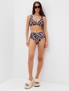 Купальник раздельный с высокой посадкой женский MIST, размер XS, розовый - Фото 2