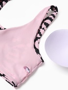 Купальник раздельный с высокой посадкой женский MIST, размер XS, розовый - Фото 12