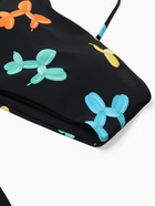 Купальник женский слитный с вырезом на животе MIST, размер 40 (XS), чёрный - Фото 7