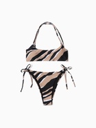 Купальник раздельный с завязками женский MIST, размер XS - Фото 8