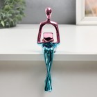 Фигурка настольная полистоун «Человек с книгой», на полку, розово-голубой, 5.9×9.4×23 см - Фото 1