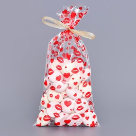 Пакет фасовочный БОПП, «Поцелуи» 15×30 см 9865863