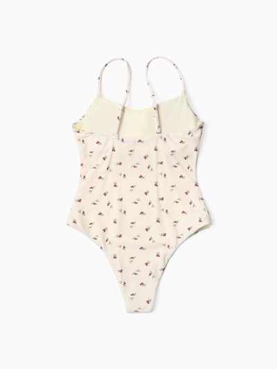 Купальник женский слитный MIST «Цветы», размер XS