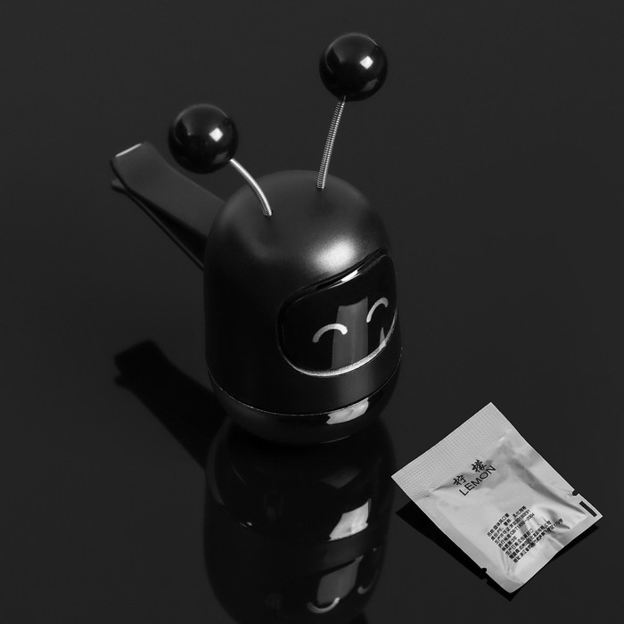 Ароматизатор в воздуховод автомобиля Cartage, Мини-робот. ароматный лимон, серия G1 - Фото 1