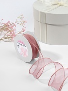 Лента капроновая «Волна», с блеском, 40 мм, 10±1 м, сливовая №31 - Фото 1