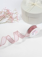 Лента капроновая «Волна», с блеском, 40 мм, 10±1 м, сливовая №31 - Фото 2