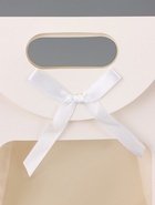 Коробка-пакет, с окном, белый, 20×14×7 см - Фото 2