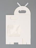 Коробка-пакет, с окном, белый, 20×14×7 см - Фото 6