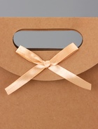 Коробка - пакет с ручкой, крафт, 26×19×9 см - Фото 3