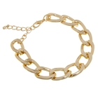 Браслет металл «Цепь», цвет золото - Фото 1