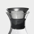 Графин «Тео», 1 л, с крышкой-клапаном, стекло, прозрачный - Фото 2