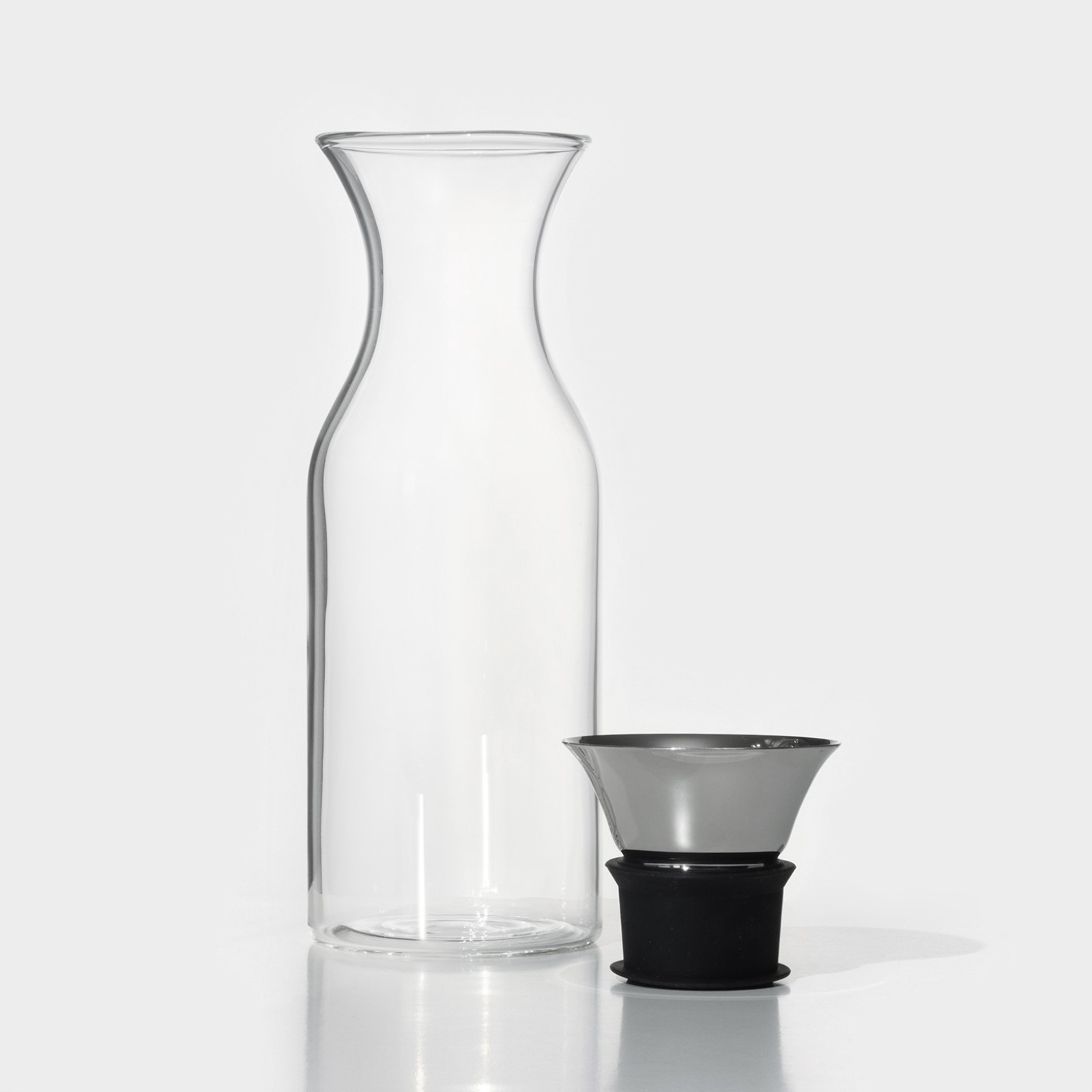 Графин «Тео», 1 л, с диспенсером, стекло, прозрачный Графин «Тео», 1 л, с диспенсером, стекло, прозрачный