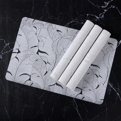 Салфетки сервировочные на стол «Мираж», 4 шт., 30×45 см, белые