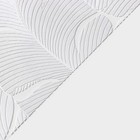 Набор салфеток сервировочных «Мираж», 4 шт, 30×45 см, цвет белый - фото 4492192