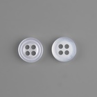 Набор пуговиц, 4 прокола, d = 9 мм, 25 шт, цвет перламутровый - фото 24190121