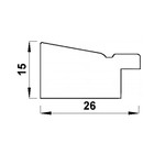 Фоторамка пластик "МИРАМ" 30х40 см 646261-15 (пластиковый экран) - фото 30875072