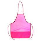 Фартук для труда + нарукавники Calligrata, 550×440/250×160 мм, размер M (рост 122-158), розовый - Фото 2