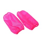 Фартук для труда + нарукавники Calligrata, 550×440/250×160 мм, размер M (рост 122-158), розовый - Фото 4