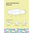 Кофр для хранения вещей, 71х51х18 см - Фото 10