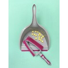 Набор совок и резиновая сметка со сгоном, щётка-сгон 35 х23 см - Фото 7