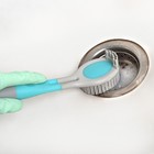 Щётка  для посуды резиновая, 27,5х5х4 см - Фото 10