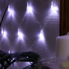 Гирлянда «Сеть» 1.6 × 1.6 м, IP20, прозрачная нить, 144 LED, свечение белое, 8 режимов, 220 В, УЦЕНКА - Фото 8