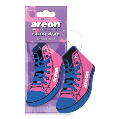 Ароматизатор Areon Fresh Wave Dry, на зеркало, аромат бабл гам 392009a