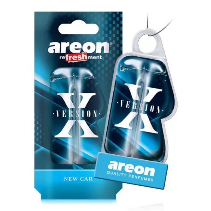 

Ароматизатор Areon Refreshment X-Version, на зеркало, гелевый, аромат новая машина 333444a