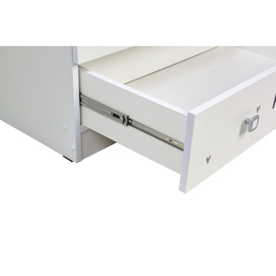 Комод пеленальный детский Фея 1580 «Коала», 80×47×92 см, 4 ящика, белый