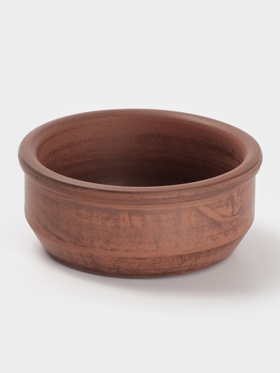 Кокотница для жюльена «Гладь», 100 л, 8×3.5 см, красная глина