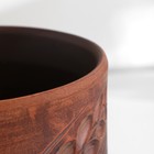 Горшок для запекания «Колос», 350 мл, красная глина - Фото 4