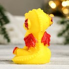 Фигурное мыло "Дракончик Смешинка" жёлтый, 70гр - Фото 3
