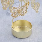 Подсвечник вращающийся "Бабочки", 7 х 7 х 13,5 cм - фото 23281739