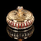 Шкатулка для ювелирных украшений, с кристаллами - фото 11632501