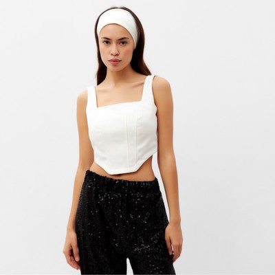 Корсет женский тканевый MIST Classic Collection, размер 48, экрю