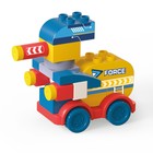 Конструктор детский Funky Toys «Лазер танк», с крупными блоками, 22 детали - фото 294074368