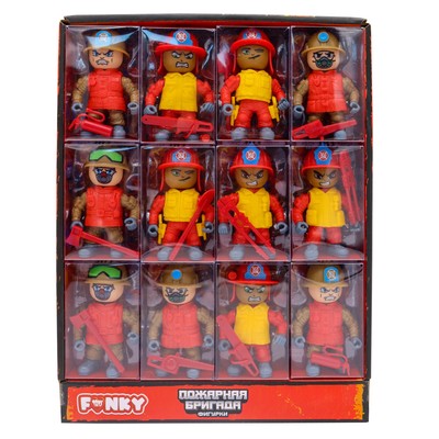 Фигурка Funky Toys «Пожарные, 8 см, МИКС
