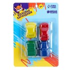 Восковые карандаши «Машины», набор 4 цвета - фото 8512774