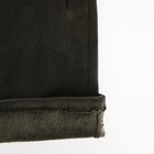 Перчатки женские, безразмерные, без утеплителя, цвет хаки - Фото 3