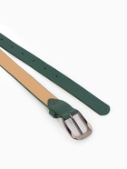 Ремень детский, ширина 2.3 см, пряжка металл, цвет зелёный - фото 61907191