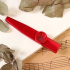 Музыкальный инструмент Казу Music Life, красный - фото 320573438
