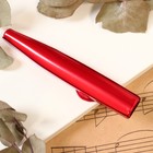 Музыкальный инструмент Казу Music Life, красный - Фото 3