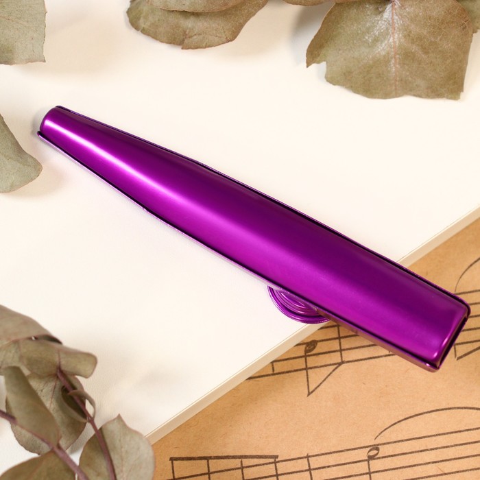 Музыкальный инструмент Казу Music Life, фиолетовый