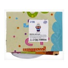 Шар фольгированный 60" «Мишка с тортом», на подставке, под воздух - фото 23398331