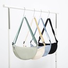 Сумка молодёжная на молнии, 27×9×14 см, чёрная - Фото 8