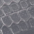 Клеевые пластины для накладных ногтей, 24 шт, фасовка 6 листов, цвет прозрачный - Фото 5
