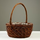 Набор плетённых корзин, ива, 40×19/47, 33×16/40, 27×14/36, 3 шт., коричневый 10166109 - фото 14259168